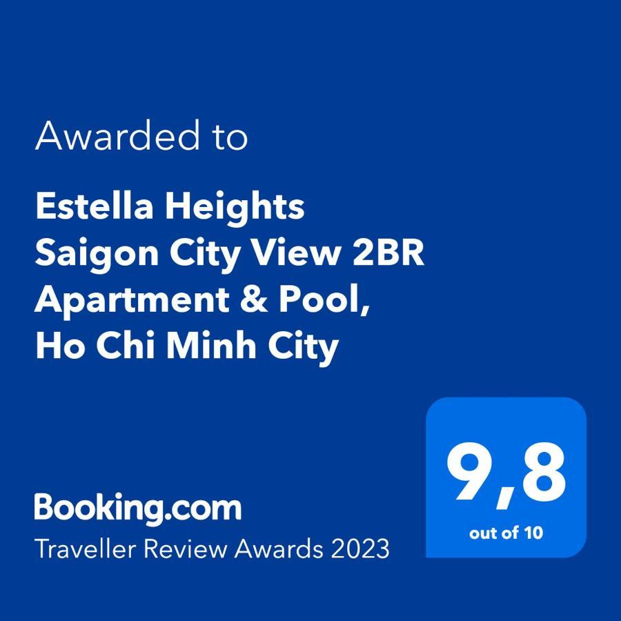 Estella Heights Saigon City View 2Br Apartment & Pool, Ho Chi Minh-byen Eksteriør bilde